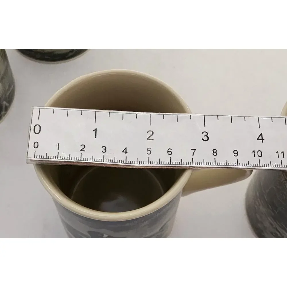 Cups/Mugs-Field & Stream-Vintage Look-Deer-Elk-Mallard-Wood Duck-8 oz-Set of 4 - Picture 14 of 16